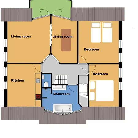 Apartment Luxe Kingsize In Volendam